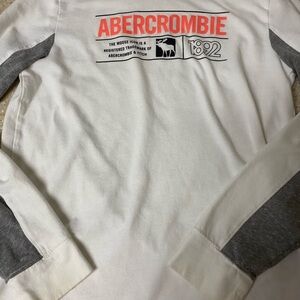 Boys 11/12 Abercrombie Kids Long Sleeve with Red Logo